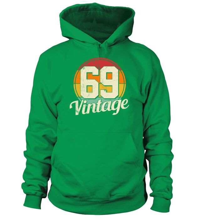 Vintage 1969 Gift Men's Hoodie