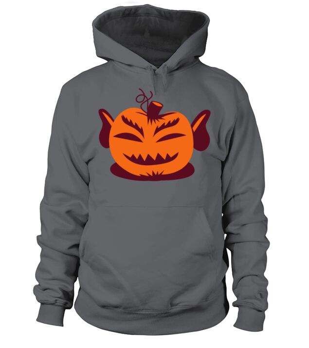 Mr spock from Star trek on a Halloween pumpkin Men's Hoodie