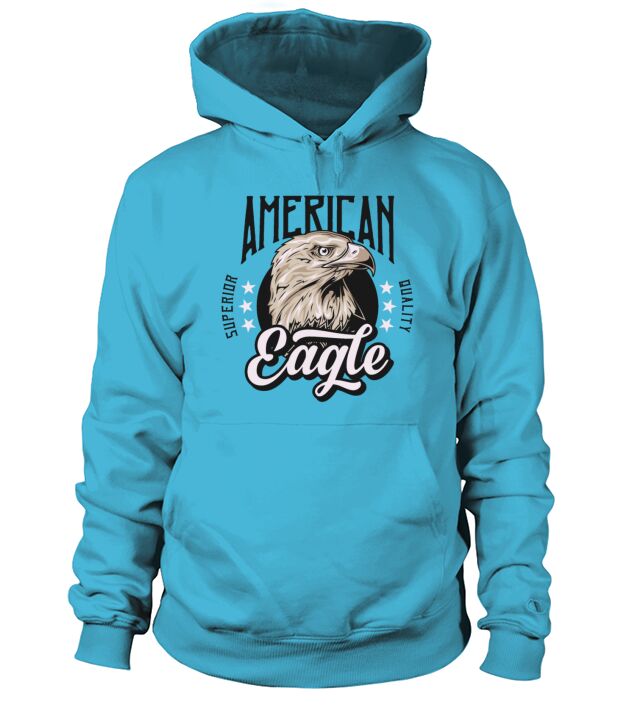 American Eagle Bald Eagle Men's Hoodie
