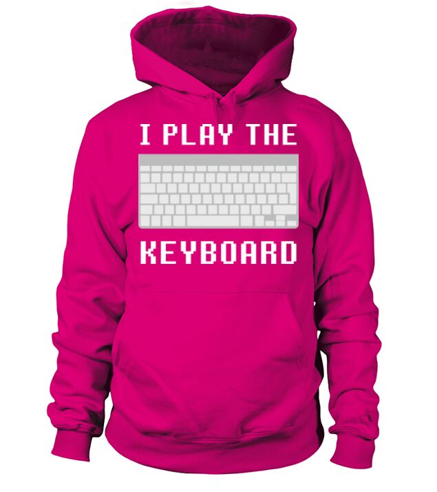 I Play The Keyboard Men's Hoodie