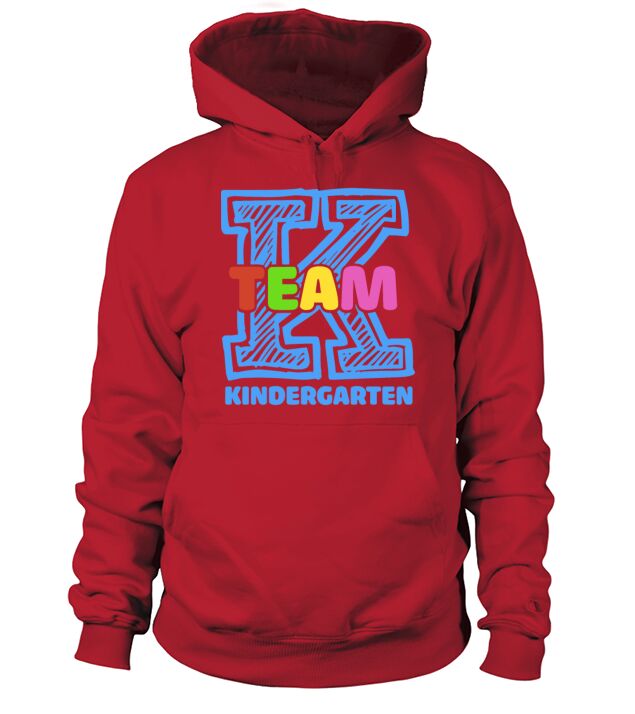 team kindergarten tecaher for men and women nerd Men's Hoodie