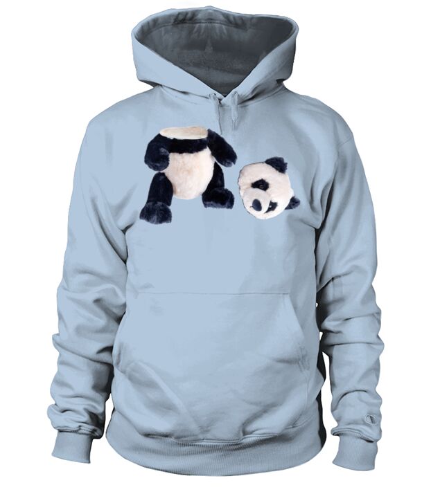 Decapitated Panda Men's Hoodie