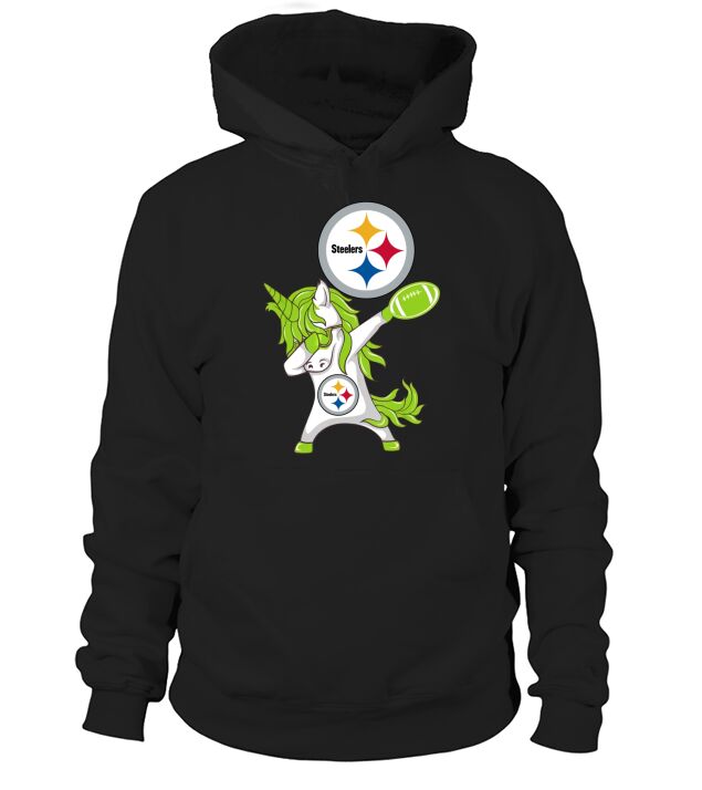 Pretty St Patrick Day Dabbing Unicorn Football pittsburgh-steeler shirt Hoodie Unisex