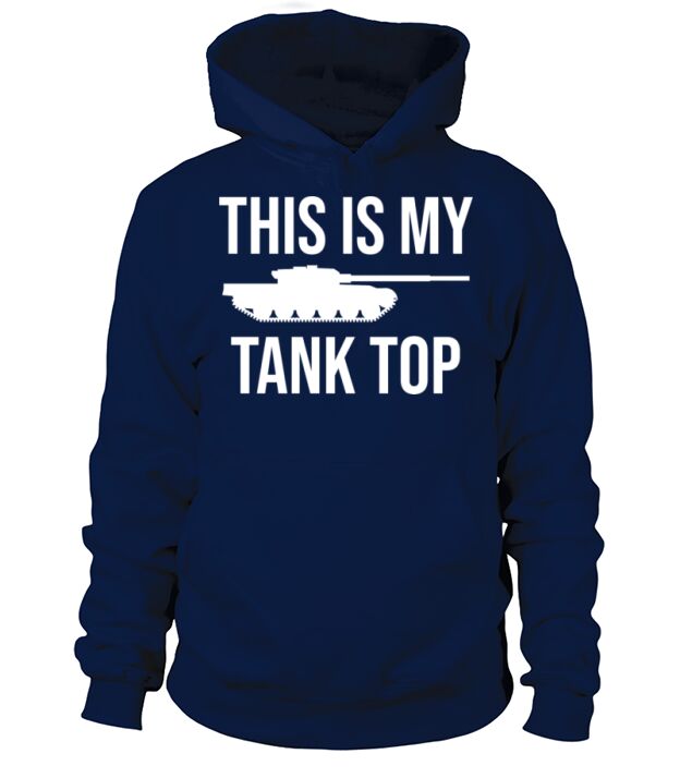 Tank Funny Military Pun Sarcastic Army Men's Hoodie