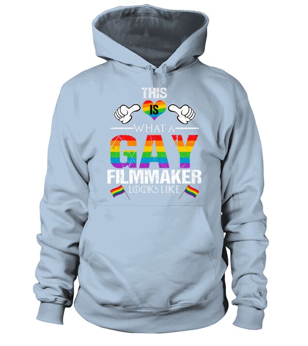 This Is What A Gay Filmmaker Looks Like LGBT Pride Men's Hoodie
