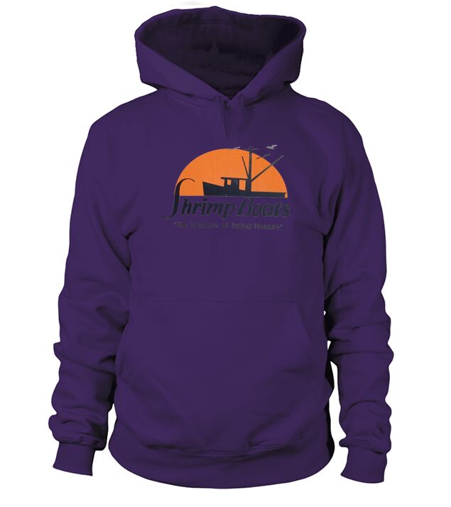 Shrimp Boats Seafood Vintage Durham North Carolina Hoodie Unisex