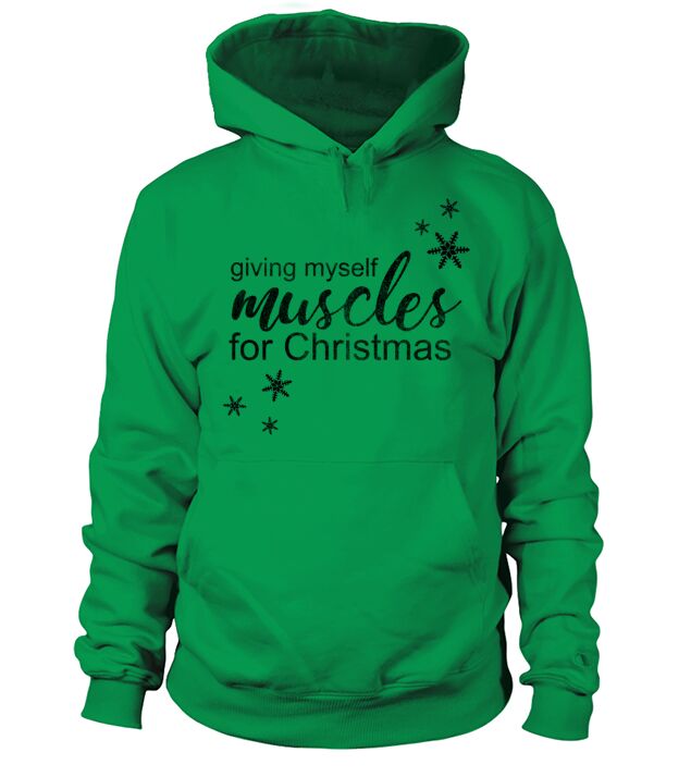 Muscles for christmas gift idea sports training Men's Hoodie