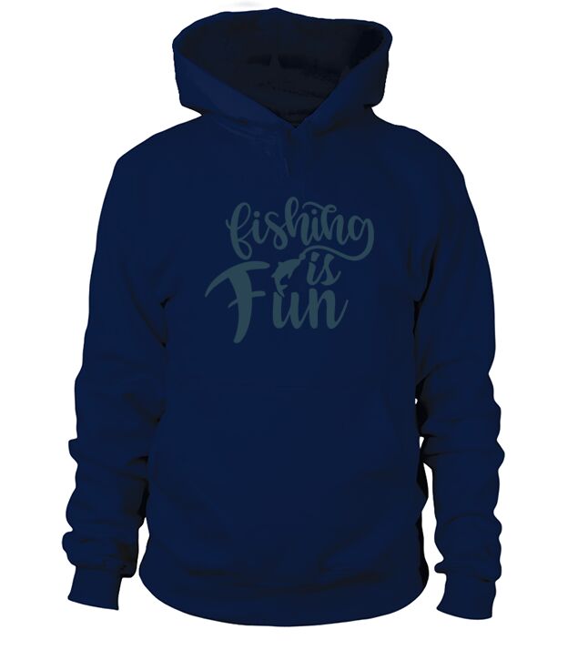 Anglers fish a fish on the lake Men's Hoodie