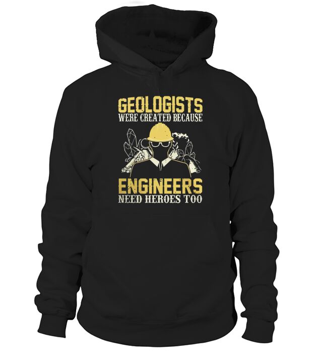 GEOLOGISTS VS ENGINEERS - Unisex Long Sleeve Hoodie Unisex