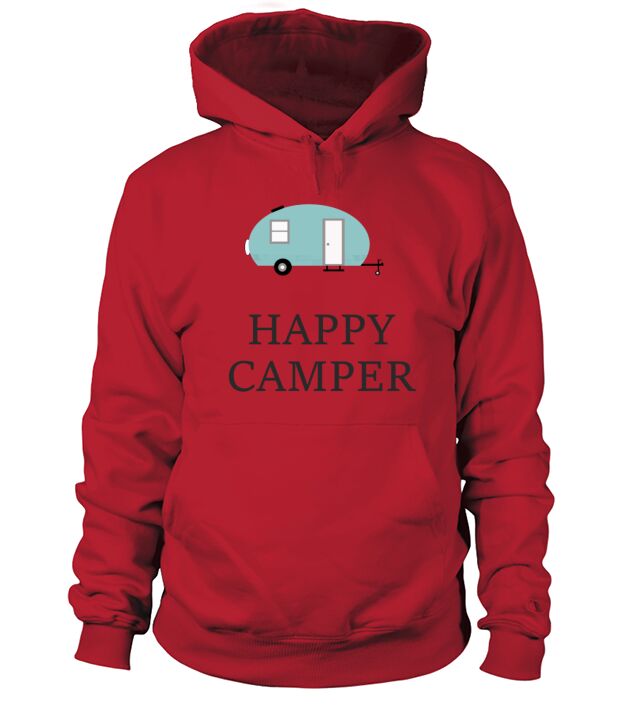 happy camper Men's Hoodie