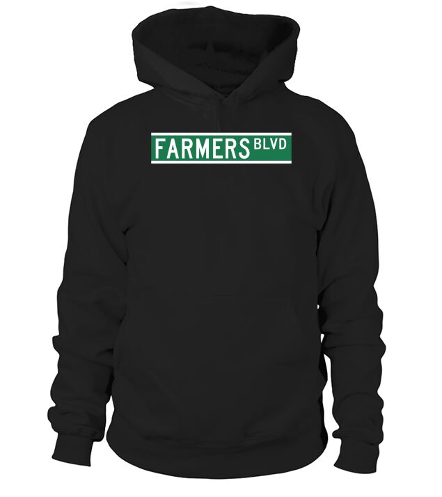 FARMERS BLVD SIGN Hoodie Unisex