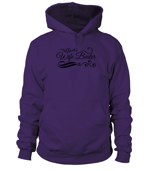 wife beater Men's Hoodie
