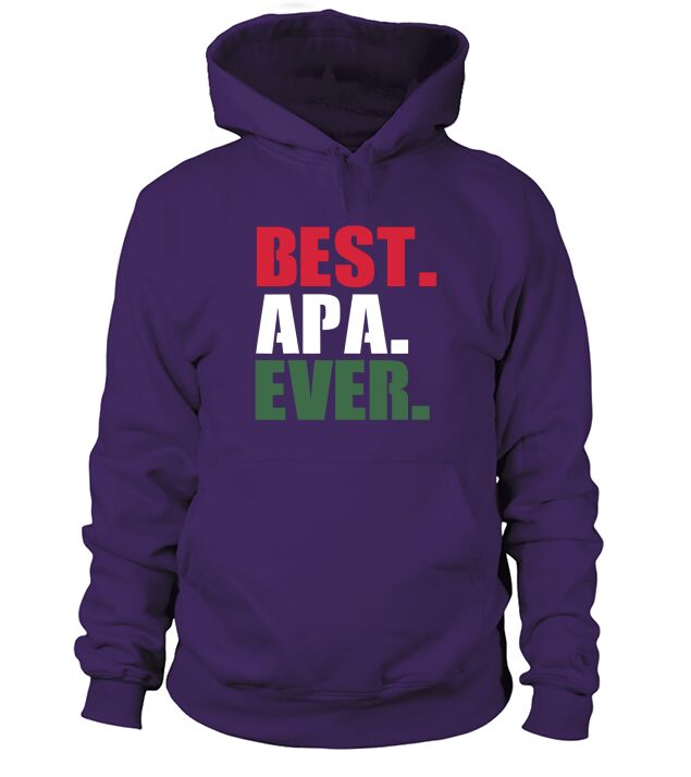 Best Apa Ever Shirt Proud Hungarian Dad Fathers Day Gifts Hoodie Unisex