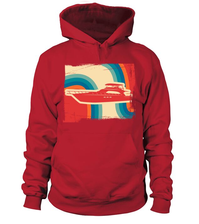 Sailing boat sailboat captain sea yacht retro sail Men's Hoodie