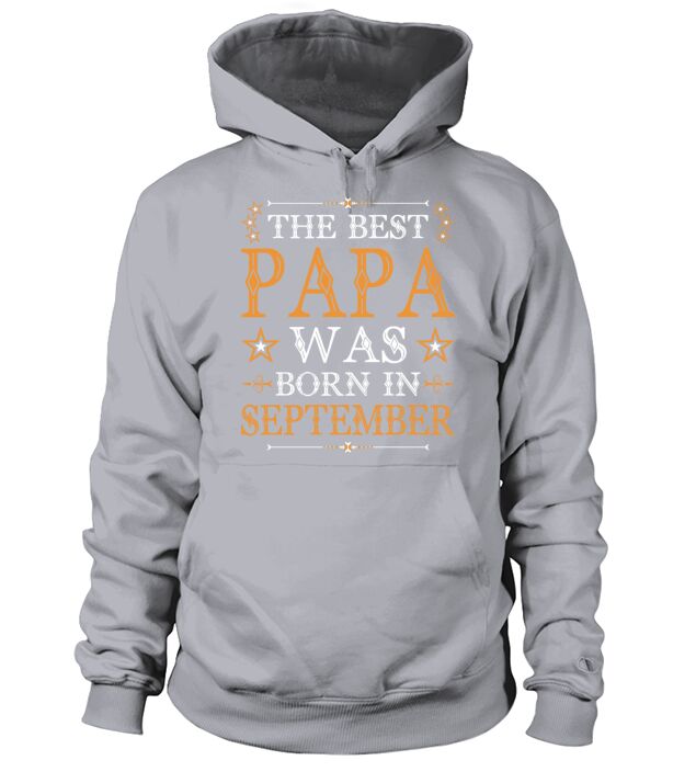 The Best Papa Was Born In Men's Hoodie