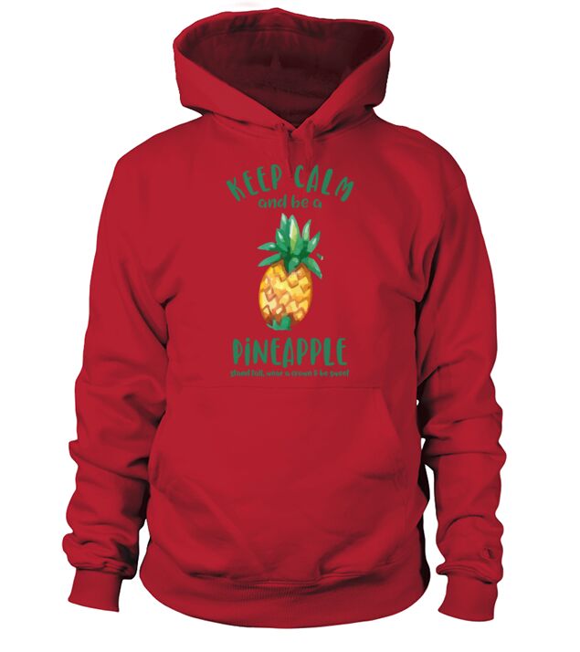 Keep Calm Pineapple Men's Hoodie