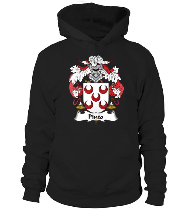 Pinto Family Crest Portuguese Family Crests Hoodie Unisex