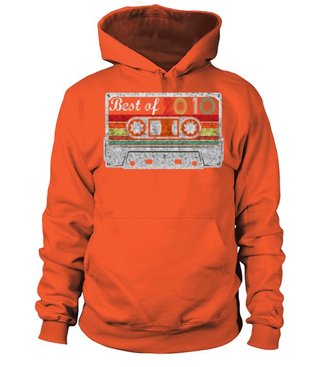 11Th Birthday Gift Retro Vintage Best Of 2010 11 Y Men's Hoodie