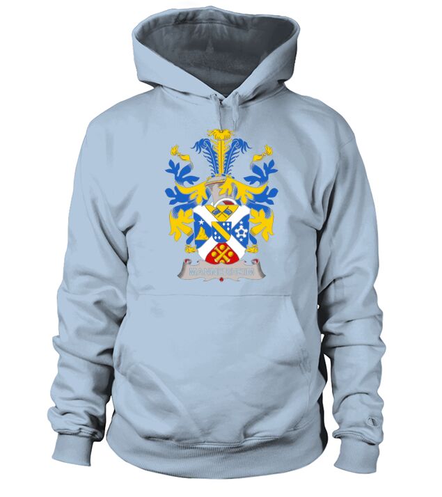 Mannerheim Family Crest Swedish Family Crests - Coffee Mug (colored) Hoodie Unisex