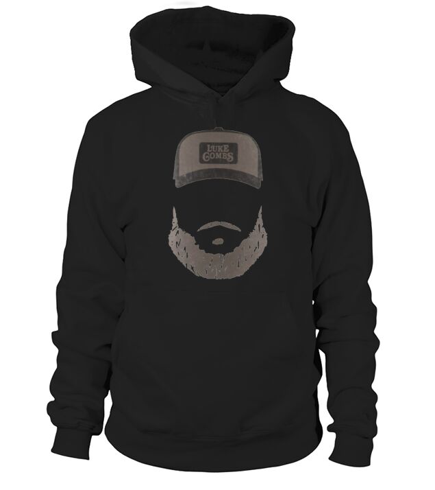 Luke Combs Heather Stone Beard Hoodie Unisex