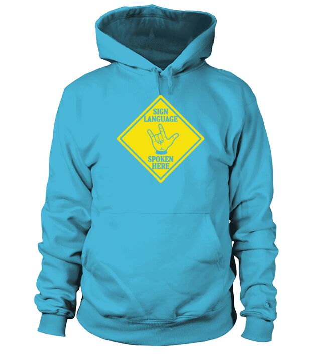 Deaf Awareness Spoke Deafness Hearing Loss Men's Hoodie