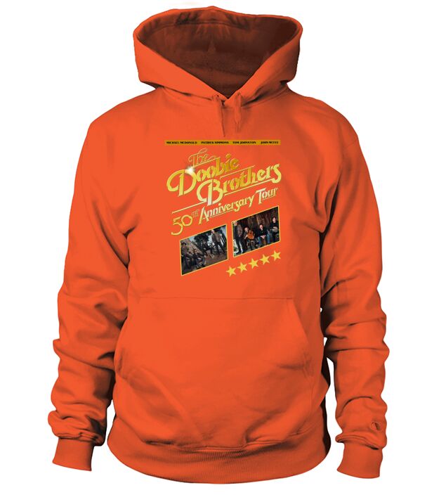 The Doobie Brothers 50th Anniversary Tour Hoodie Unisex