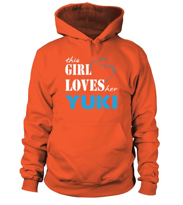 Yuki This Girl Love her Yuki - TeeForYuki Hoodie Unisex