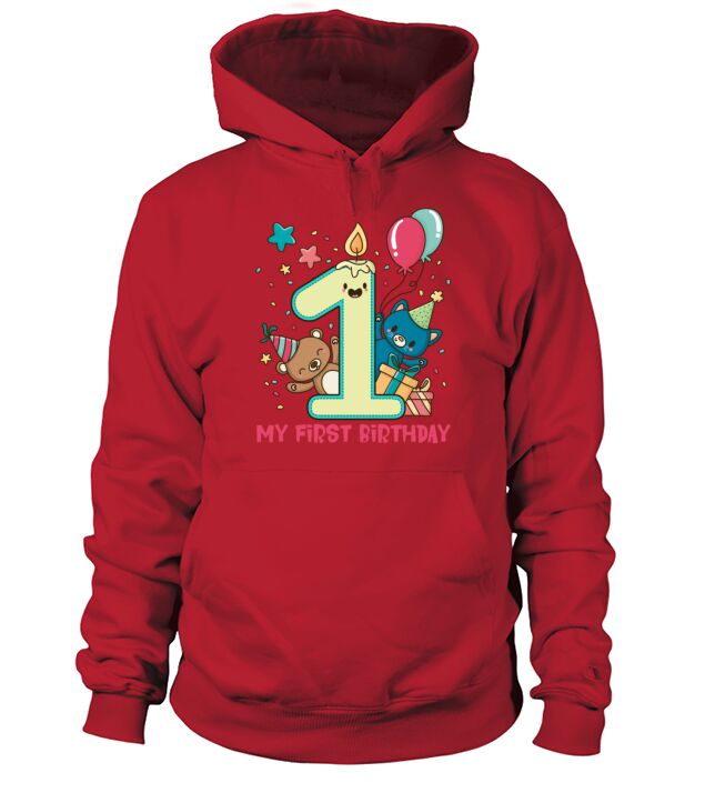 Birthday Baby - 1st Birthday Men's Hoodie