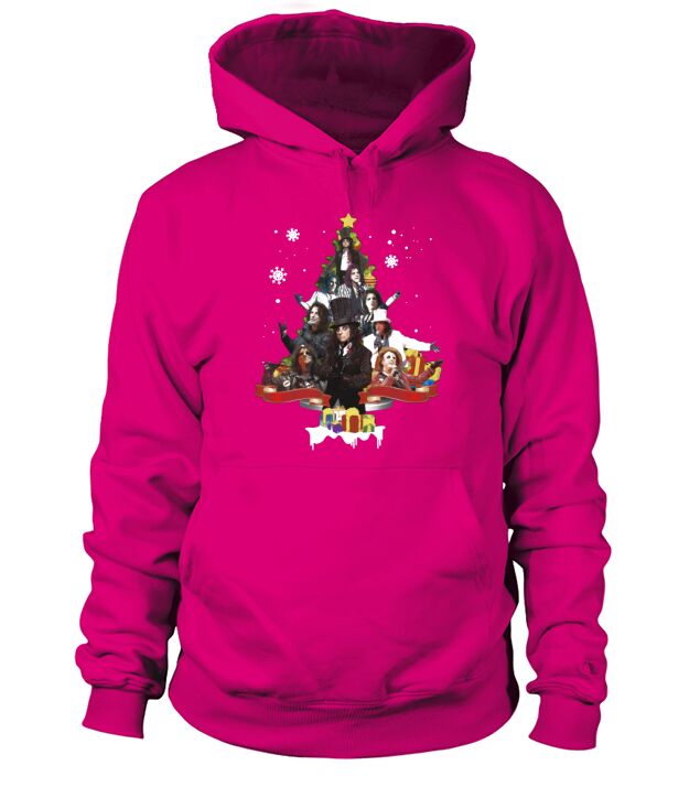 Alice Cooper Christmas tree shirt Hoodie Unisex