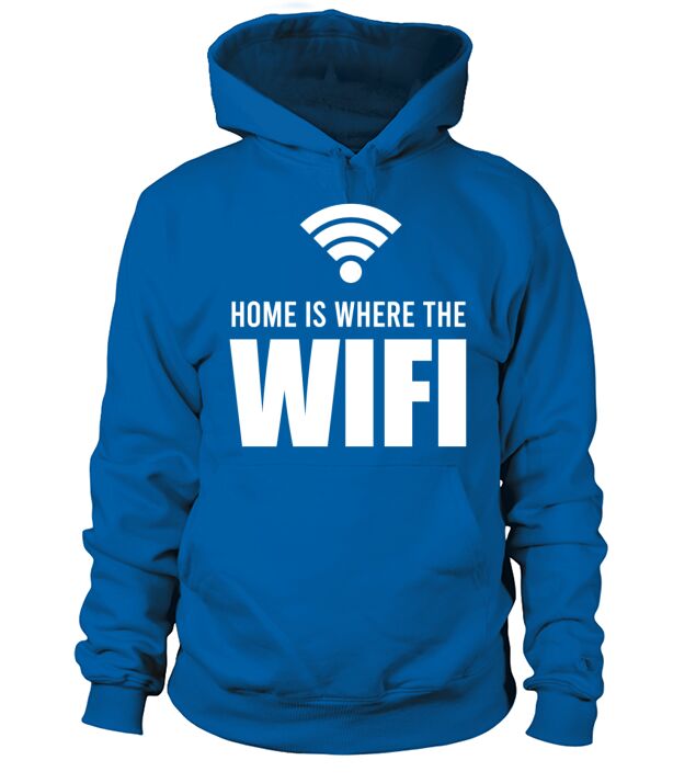 Developer Home is where the WIFI is Gift Idea Men's Hoodie