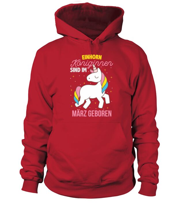 Unicorn Lover March Birthday Men's Hoodie