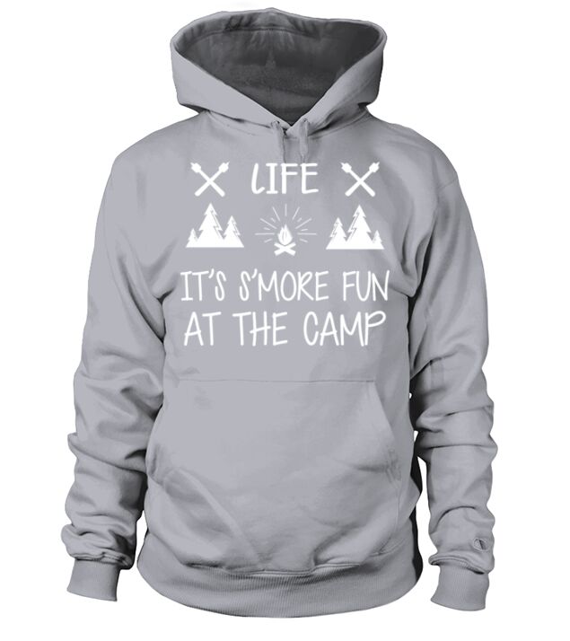 Camping - Life Its smore fun in the camp Men's Hoodie