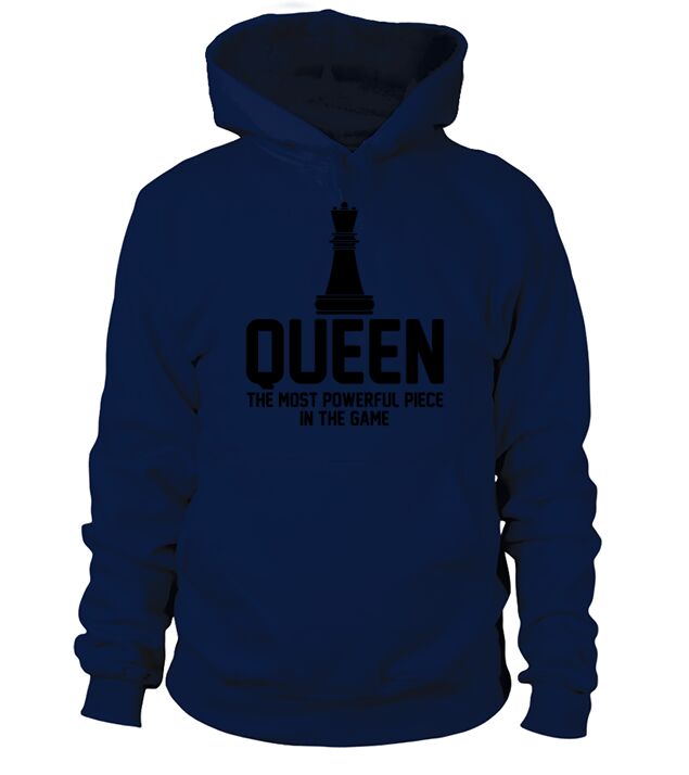 Black Queen Powerful Chess African American Women Men's Hoodie