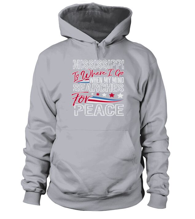 Mississippi Patriotic Memorial Day Men's Hoodie