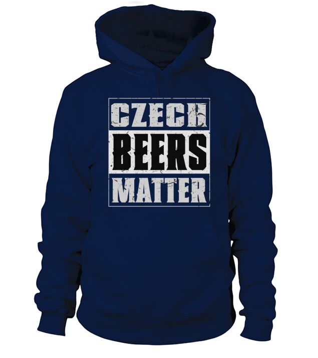 Czech Beers Matter Vintage Hoodie Unisex