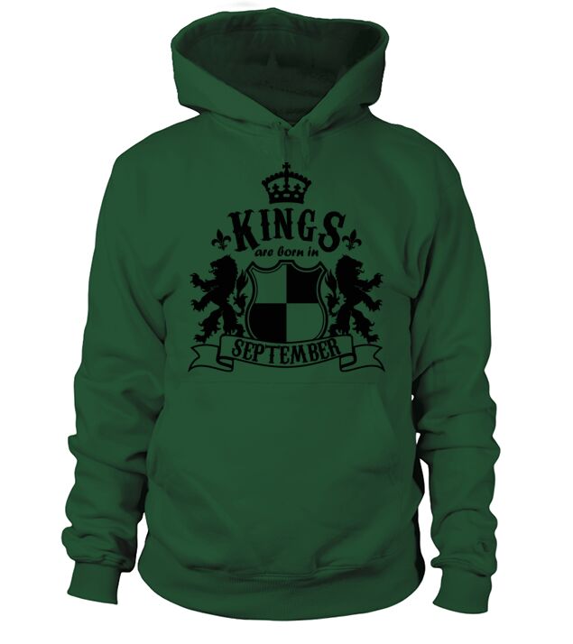 Kings are born in September Men's Hoodie