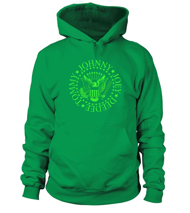 Ramones Green Seal Hoodie Unisex