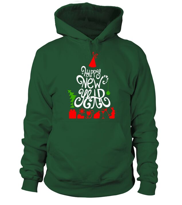 Happy New Year Men's Hoodie