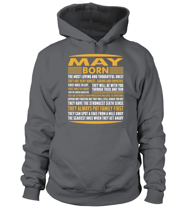 May Born Tshirt Men's Hoodie