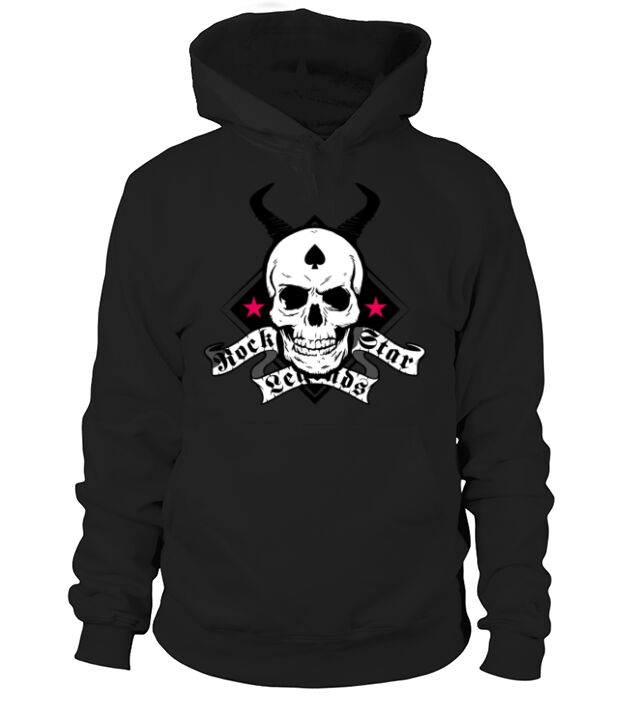 ROCK STAR SKULL Men's Hoodie