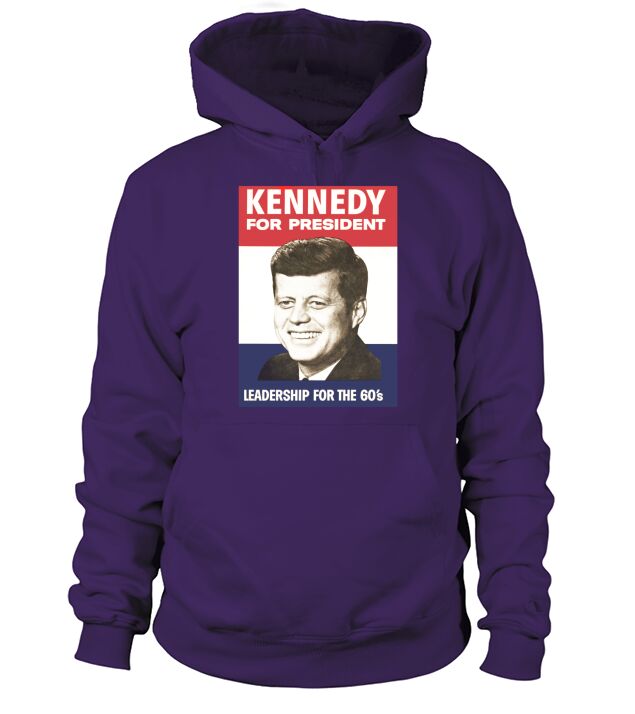 Jfk Campaign Poster Hoodie Unisex