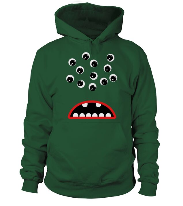 Googly Eyed Monster Men's Hoodie