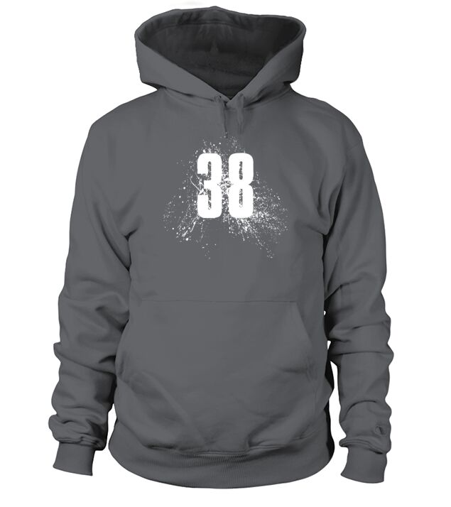 38 Number 38th Birthday Men's Hoodie