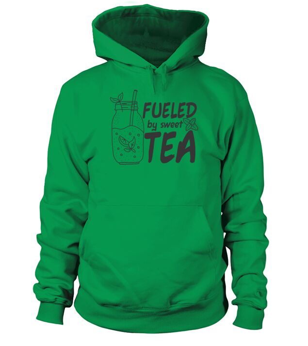 Fuelled by sweet tea I funny southern country Men's Hoodie