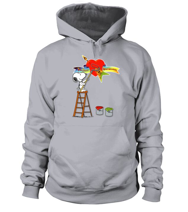 Snoopys Painting The picture- Tom Petty & the Heartbreakers Hoodie Unisex
