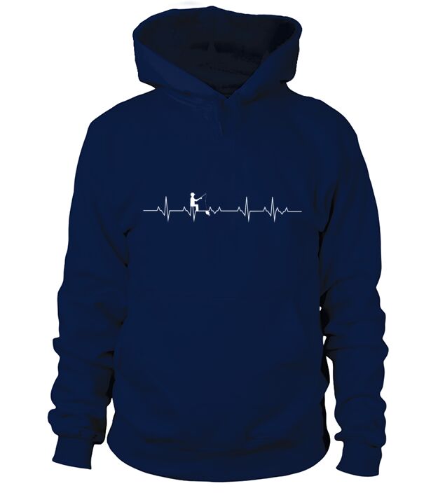 Fish Pike Fishing Fishing Butt Eel Gift Men's Hoodie