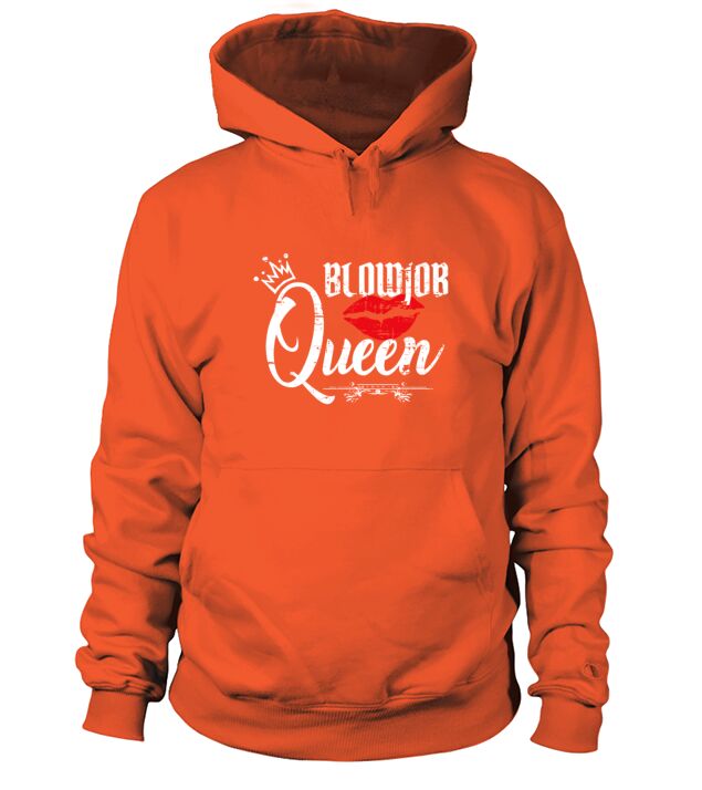 Blowjob Queen Vintage Schniblow funny gift Kinky B Men's Hoodie