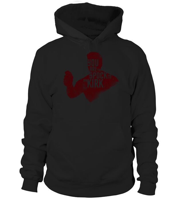 Star Trek Spock To My Kirk Valentine s Red Graphic Men's Hoodie