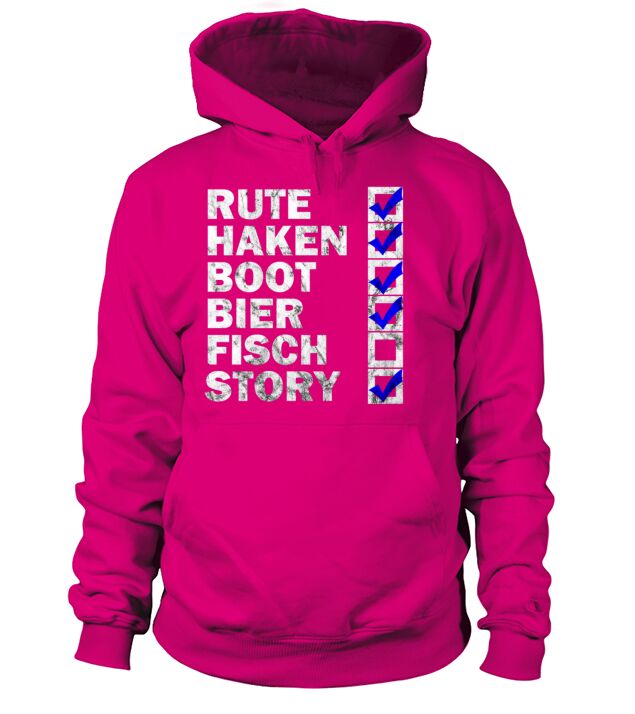 FISHING CHECKLIST Men's Hoodie