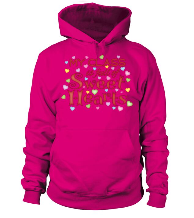Class full of Sweet Hearts Men's Hoodie
